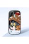 Realme C21 Compatible Shock Absorbing Camera Protected Black Silicone Case Jerry
