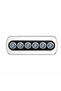 6'lı Krom Switch Panel Sigortalı 12-24V