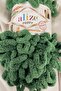 Puffy Pine Green Hand Knitting Yarn 100Gr. 9Mt. (Pack of 5) - Color: 532 - 3