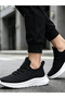 Unisex Multi-Color Textile Knit Sports Sneakers - 5