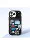 Black Silicone Case Compatible with iPhone 17 Pro Max with Shock-Absorbing Camera Protections