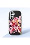 Black Silicone Case Compatible with Samsung Galaxy S24 Fe with Shock-Absorbing Camera Protections
