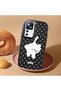 Mi 12t Compatible Shock-Absorbing Camera Protected Black Silicone Case Cat - 2