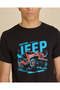 Senior Boys Black Jeep Graphic T-Shirt - 4