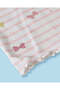 Infant Girls White And Pink Striped T-Shirt - 3