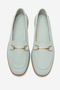 Genuine Leather Fresh Women's Buckle Detailed Ballerinas Andy - 2
