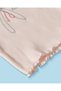 Infant Girls Pink Embroidered Rib T-Shirt - 3