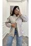 Imported Fabric Jacket with Elastic Waistband and Lining