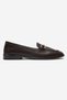 Genuine Leather Brown Women's Ballerinas with Buckle Detail Andy - 3