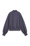 سويت شيرت نسائي من Her Mock Neck Crew باللون الأرجواني بتصميم كاجوال 69402935 - 5