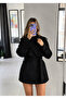Kaşe Double-Breasted Belted Long Trench Coat - 6