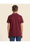 Senior Boys Brown Burgundy Polo T-Shirt - 4
