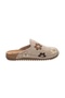 Women's Felt Soft Lightweight Orthopedic Floral Patterned House Slippers - 3
