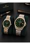 Steel Strap Calendar Dial 3 Atm 2 Year Warranty Lover's Combination Couple's Watch Dk.Cf.Erk - 3