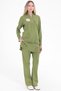 Modest - Tesettür Pharmacist Uniform Lycra Scrubs (Women) (Compliant with New Regulations - Tesettür Grasshopp - 2