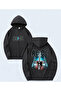 New Season Ac/Dc Printed Oversize Sweatshirt, 3-Yarn Soft Fabric