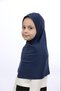 Girl's One-Piece Hijab - Ready-To-Wear Hijab Scarf - Practical Snap-On Hijab |   Flexible Sandy Fabric Daily & Prayer Headscarf (6-11 Years) - 3