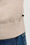 Men's Regular Fit Polo Neck Knit Sweater - Basic - 7