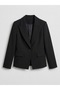 Pointed Collar Single Button Slim Fit Classic Blazer Jacket 4041 - 5