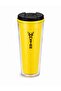 Double Wall Insulated Thermos Cup / Mug - Travel and School Cup with Leak-Proof Lid 350 ml - 8