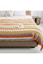 Boho Knitted Blankets, Knitted Throw Blankets with Tassels, Super Soft Cozy Lightweight Decorative Blankets for Couch - 5
