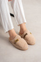 Women's Plush House Slippers with Buckle, Soft Furry, Silent Sole, Winter Slippers - 2
