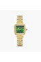 Women's Analog Square 25 MM Metal Clasp Watch | SQ-CS014GD1S3