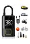 Portable Car Air Pump | Digital Tire Inflator with LED Display, 150 PSI, Rechargeable USB-C | Cordless Air Compressor for Car, Motorcycle, Bike, Sports Balls & Inflatables