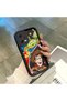 Redmi Note 12 5g Compatible Black Silicone Case Shockproof with Camera Protection Cartoon