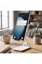 Foldable Desktop Phone Holder, Tablet and Phone Stand, Multi-Directional Free Adjustment, White - 5