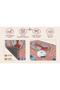 Dora Coastal Crest Patterned Modern Woven Base Decorative Carpet Sdtamour4069 - 8