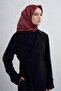 Twill Silk Scarf Red - 4