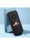 Redmi A4 Compatible Black Silicone Case Shockproof with Camera Protection Cartoon - 2