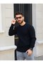 3-Pack Men's Basic Crew Neck Long Sleeve Knit Sweater - 3
