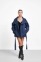 Bsk Model Stand Collar Midi Length Trench Coat Lined Women's Trench Jacket - 4