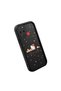 Black Silicone Case Compatible with Realme C25/C25S Shockproof with Camera Protection Cartoon - 3