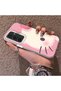 Samsung Galaxy S24 Plus Compatible Hard Acrylic Back Silicone Edge Lens Protection Kitty Case - 3