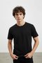 İnterview Basic Modal 0 Yaka Siyah T-Shirt