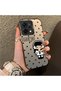Oppo Reno 14/14F Compatible Hard Acrylic Back Silicone Edge Lens Protection Case - 2
