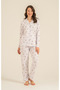 Mother-Daughter, Long Sleeve, Shirt Collar, (Socks as a Gift), Pajama Set. (Sizes Priced Separately) - 3