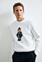 Miles Men's Sweatshirt Off-White
