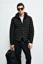 June Goose Feather Men's Coat Black - 4