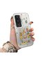 Vivo Y31/Y21D Compatible Hard Acrylic Back Silicon Edge Lens Protection Case Cartoon