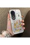 Vivo V50 Compatible Hard Acrylic Back Silicone Edge Lens Protection Case Cartoon - 2