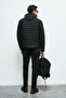 June Goose Feather Men's Coat Black - 6