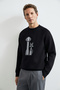 Alfred Men's Sweatshirt Black