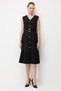 Beli Belted V-Neck Maxi Dress