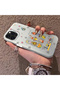 iPhone 13 Pro Compatible Hard Acrylic Back Silicone Edge Lens Protection Case Cartoon - 3