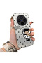Vivo X300 Compatible Hard Acrylic Back Silicone Edge Lens Protection Case