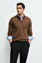 Olıver Men's Sweater Light Brown - 3